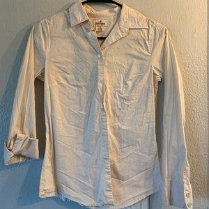 JCrew Haberdashery Stretch classic button-down shirt White Size PXS